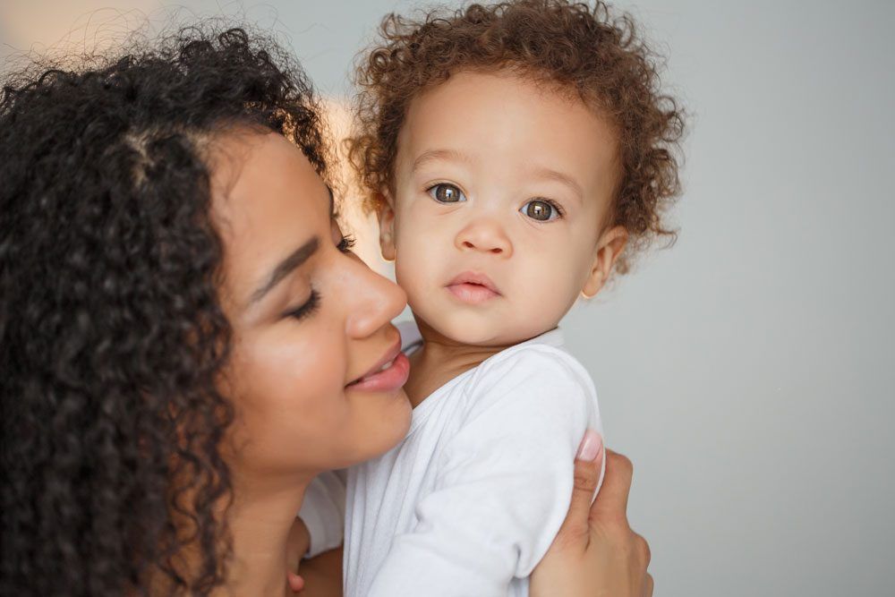 Mère et son bébé